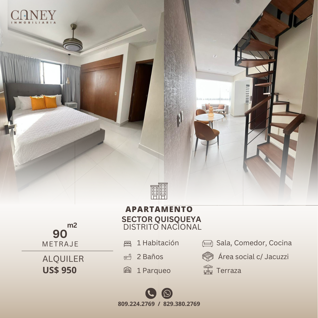 Apartamento en alquiler en Sector Quisqueya